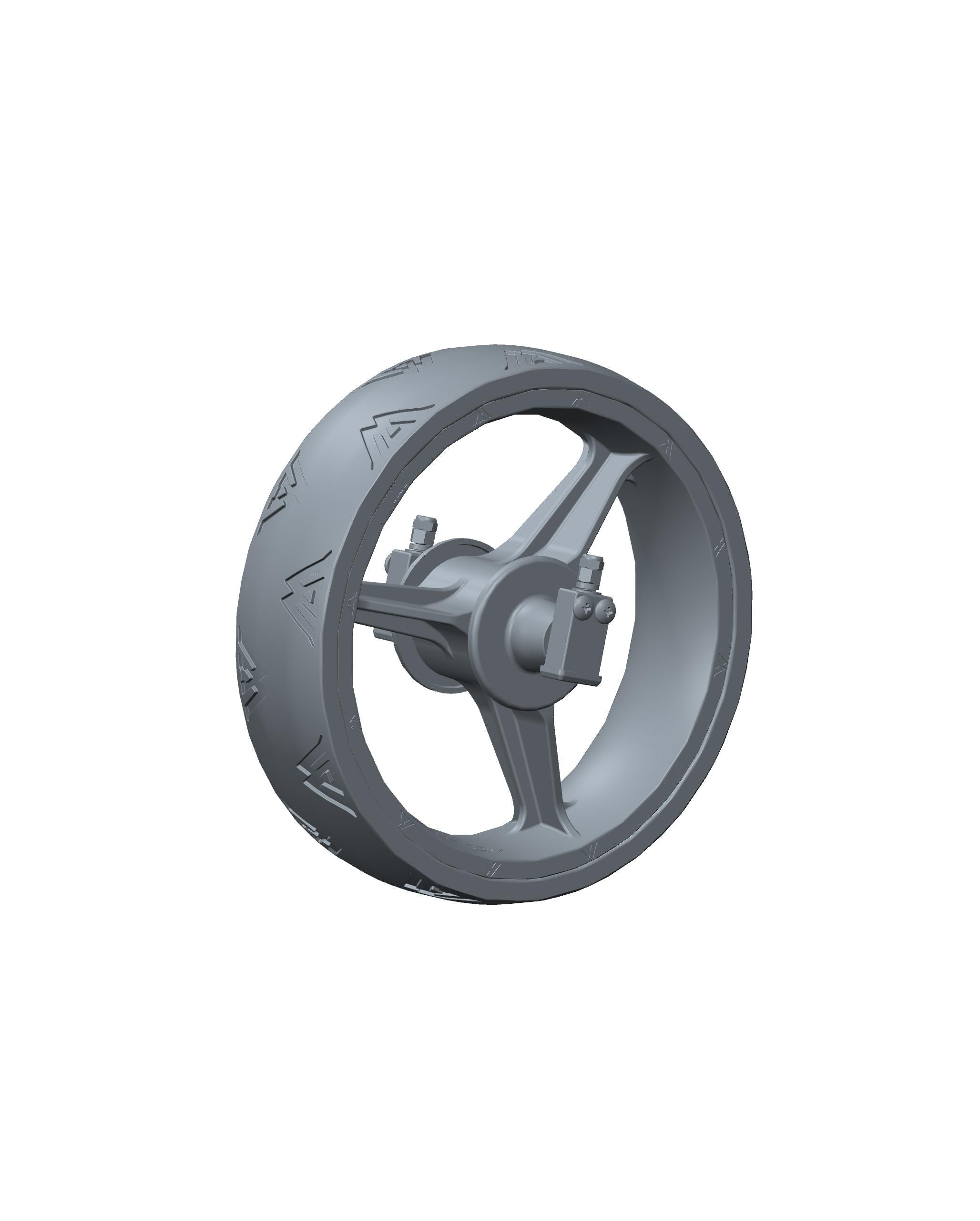 Front wheel for various BIG MAX Push Carts