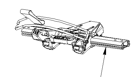 Blade Quattro - Front Wheel Axle Frame & Lower Holder